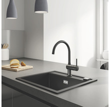 GROHE Keukenkraan Minta 32917KS0 velvet zwart-thumb-2 GROHE Keukenkraan Minta 32917KS0 velvet zwart-thumb-2