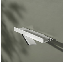 Wandplank met houder voor badkamerorganisatie