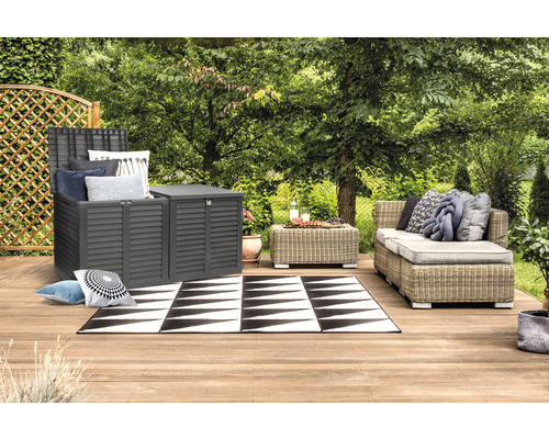 Opbergbox kunststof antraciet 66x155x80 cm kopen! | HORNBACH