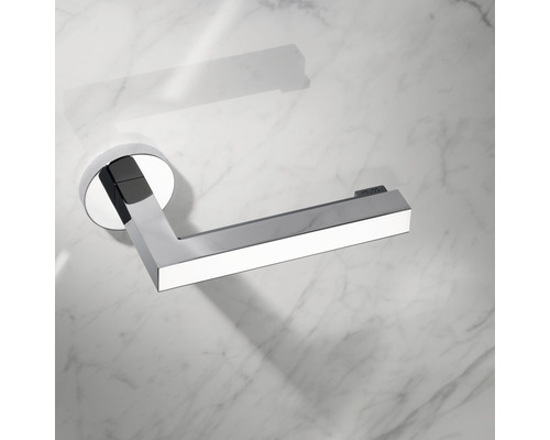 Toiletpapierhouder van metaal voor wandmontage