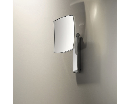 Verstelbare cosmeticaspiegel voor wandmontage