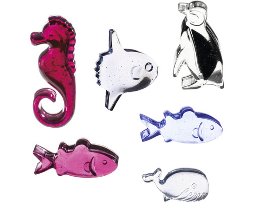 Decoratieve strooiartikelen in de vorm van zeedieren