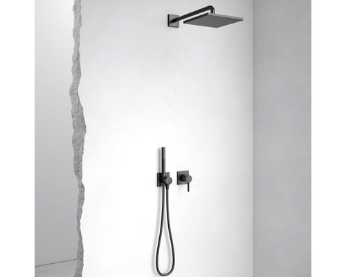 Douchesysteem met hoofd- en handdouche voor wandmontage