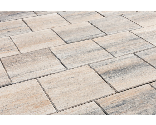 DIEPHAUS Terrastegel iStone Pure met facet schelpkalk, 60 x 60 x 4 cm