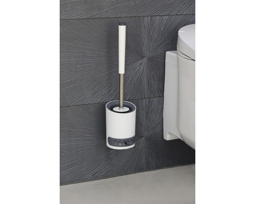Toiletborstel met houder voor wandmontage