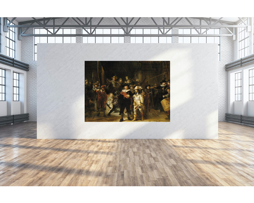 SPECIAL DECORATION Wanddoek Nachtwacht 224x160 cm