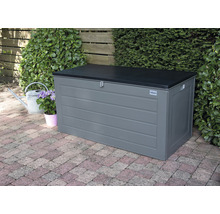 HOME & GARDEN Opbergbox Aik kunststof grijs 680 L