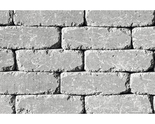 Muur van straatstenen