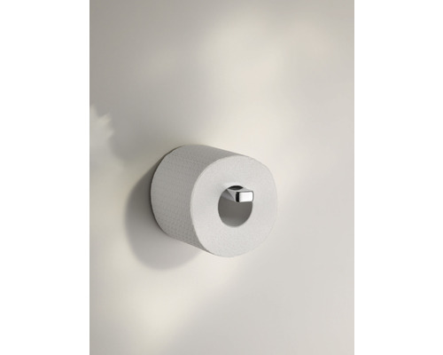 Toiletpapierhouder met een rol toiletpapier