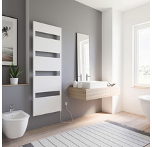 SCHULTE Elektrische designradiator Turin 170,3 x 60,5 cm 600 Watt wit rechts