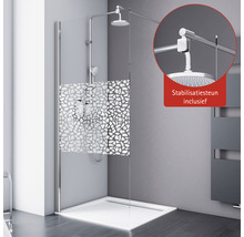 Douchecabine met stabilisatiesteun