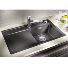 Spoelbak met afdruiprek en kraan