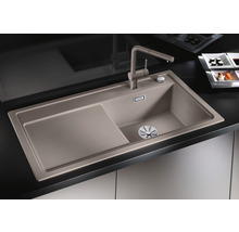 Spoelbak met afdruiprek en kraan