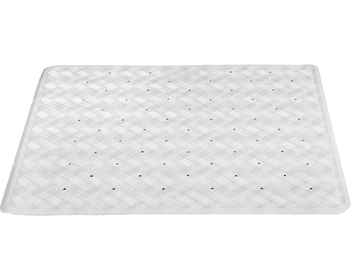 Vierkante douchemat met ruitpatroon en drainagegaten