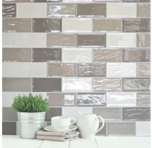 Wandtegel Artisan moka 10x20 cm
