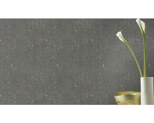 Grijs kurkbehang met structuur