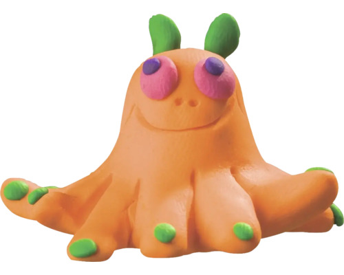 Kneedmonster met grote ogen en oren