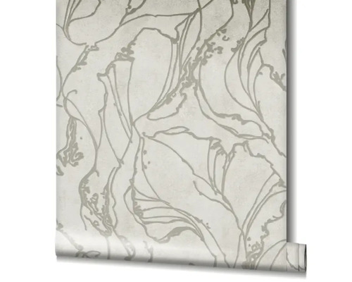 Rol behang met bloemmotief