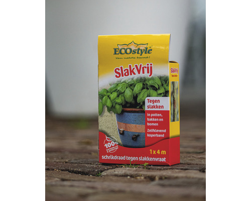 ECOstyle SlakVrij slakkenafweer tegen slakkenvraat, 1 meter maal 4 meter