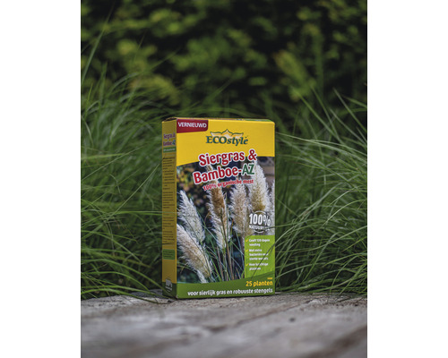ECOstyle Siergras en Bamboe mest verpakking