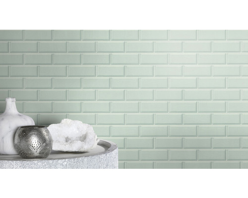 Wandtegels in metro-stijl, met decoratieve elementen