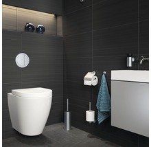 TIGER Toiletrolhouder Noon RVS geborsteld met klep