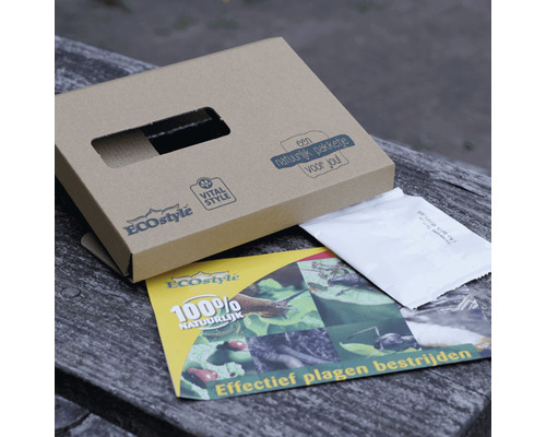 EcoStyle ongediertebestrijdingspakket met doos, folder en zak