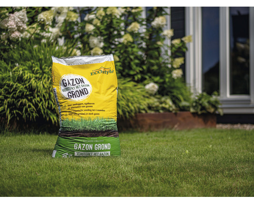 Zak gazongrond voor gazonverbetering
