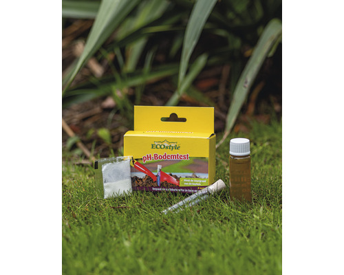 Eco Style pH-Bodemonderzoek om de zuurgraad van de bodem te bepalen