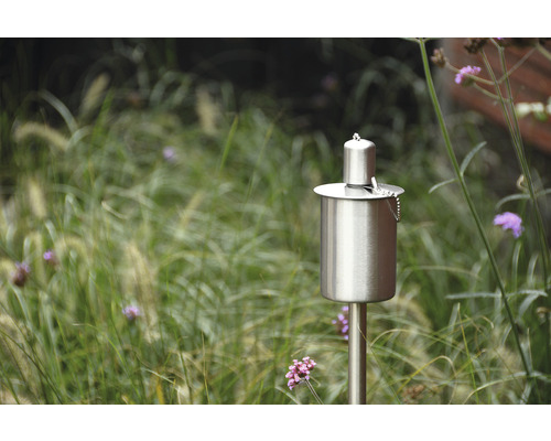 Metalen tuinfakkel voor buiten
