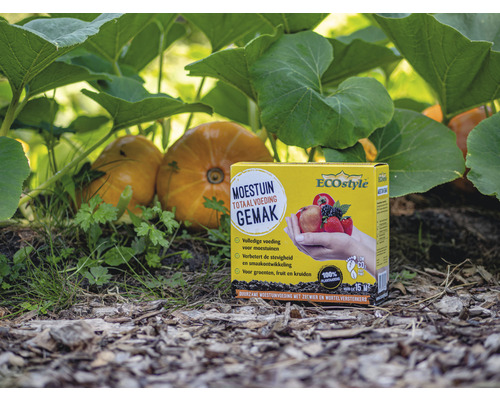 EcoStyle moestuin totaalvoeding voor pompoenplanten