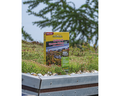 ECOstyle Sedum en Groene daken-AZ mest op een groendak