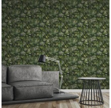 A.S. CRÉATION Vliesbehang 37280-2 bladeren groen