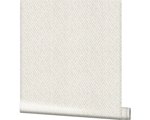 Rol behang met visgraatmotief