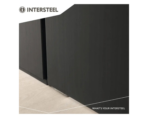 Intersteel Logo naast een meubelstuk