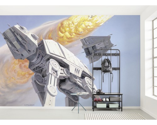 Kamer met Star Wars fotobehang en garderobe