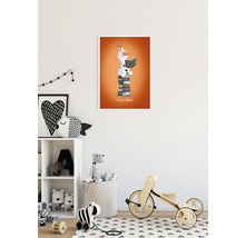 KOMAR Poster Frozen Olaf Reading 30x40 cm