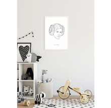 KOMAR Poster Star Wars Classic Force Faces Leia 30x40 cm