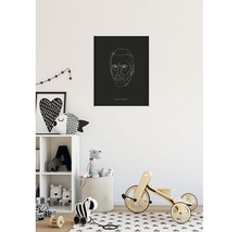 KOMAR Poster Star Wars Lines Dark Side Dooku 30x40 cm