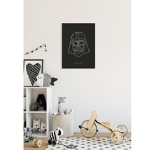 KOMAR Poster Star Wars Lines Dark Side Vader 50x70 cm-thumb-2