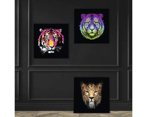 Decoratieve muurafbeeldingen met diermotieven voor interieur