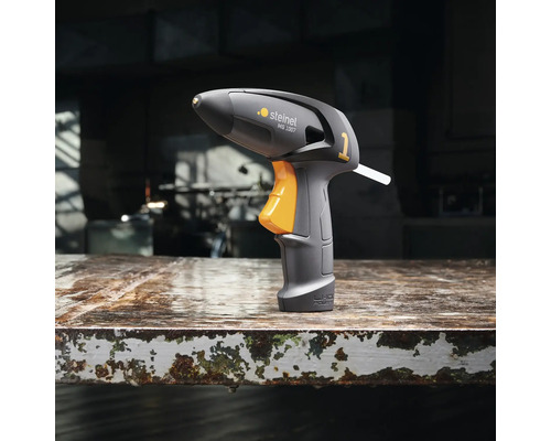 Steinel lijmpistool op een tafel