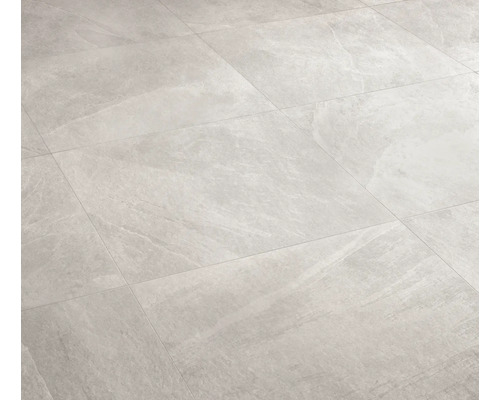 Gelegde vloertegels met steendecor