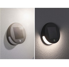 Solarlamp voor aan de muur met bewegingsmelder overdag en ''s nachts