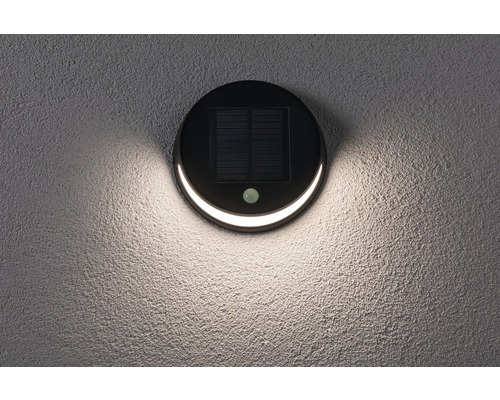 Ronde solar wandlamp met lichtsensor voor buitenverlichting