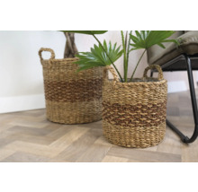 TS Plantenmand Carst Natuurlijke vezel bruin Ø 39 cm H 36 cm