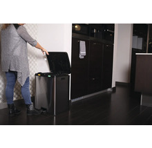 EKO Pedaalemmer Rejoice recycling mat RVS 2x30 l-thumb-5 EKO Pedaalemmer Rejoice recycling mat RVS 2x30 l-thumb-5