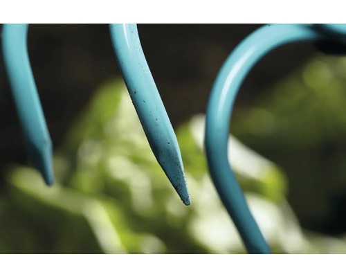 Close-up van een tuinkrabber