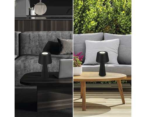 Tafellamp voor binnen en buiten op woonkamer- en tuintafel