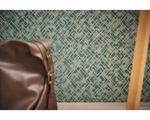 Decoratief behang met geometrisch patroon